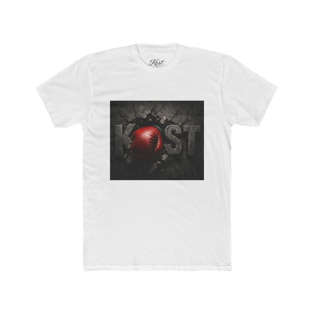 Lost Red Apple Graphic Tee — Distressed Dark Art T‑Shirt