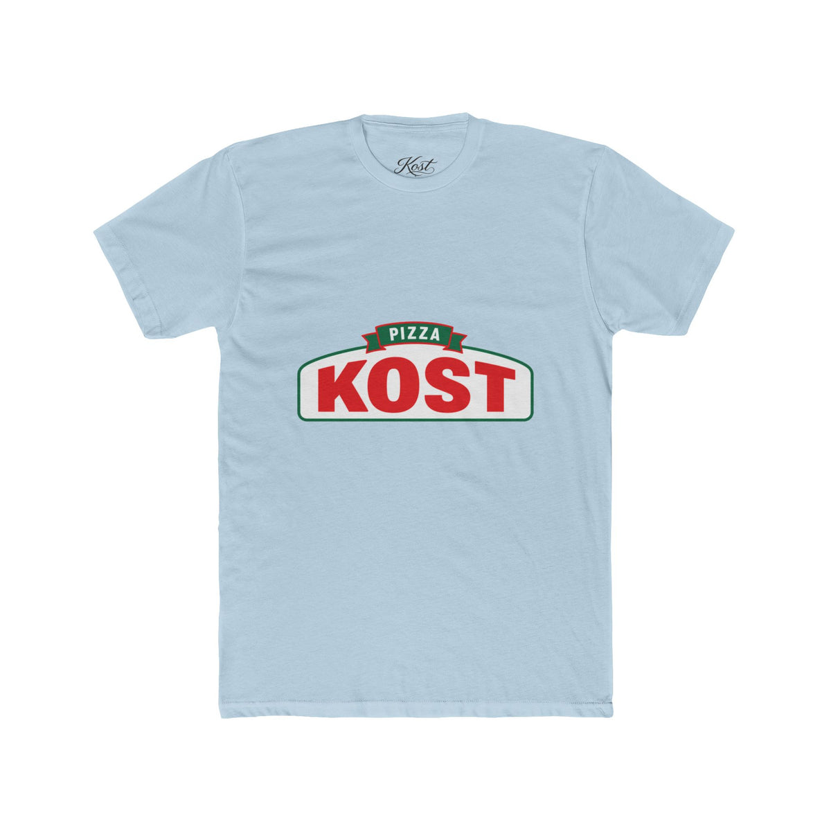 Pizza Kost Logo Tee — Vintage-Inspired Pizza Shop T-Shirt