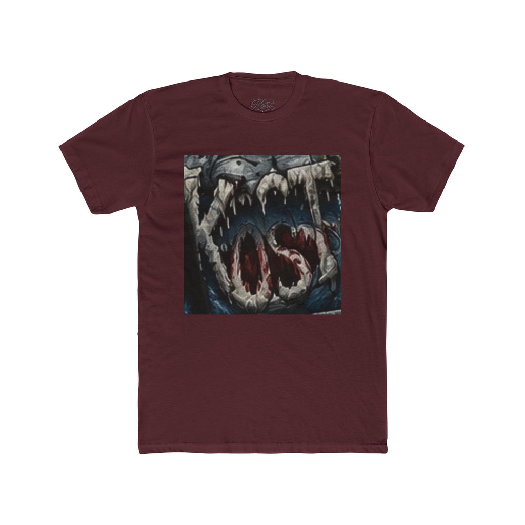 Shark Bite Graphic Tee — 'Lost' Horror Shark Design