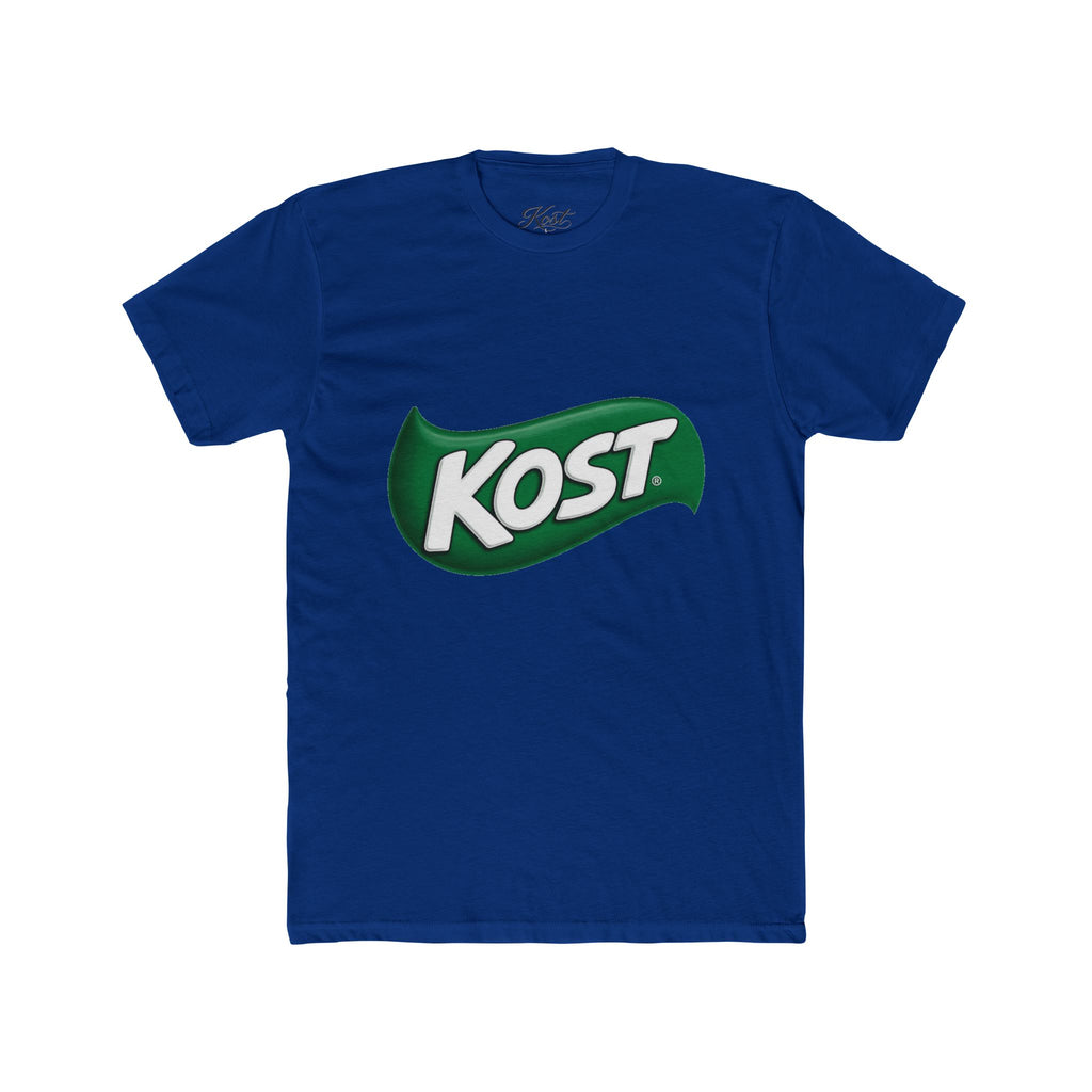 Kost Logo Tee — Retro Green Badge Graphic T-Shirt