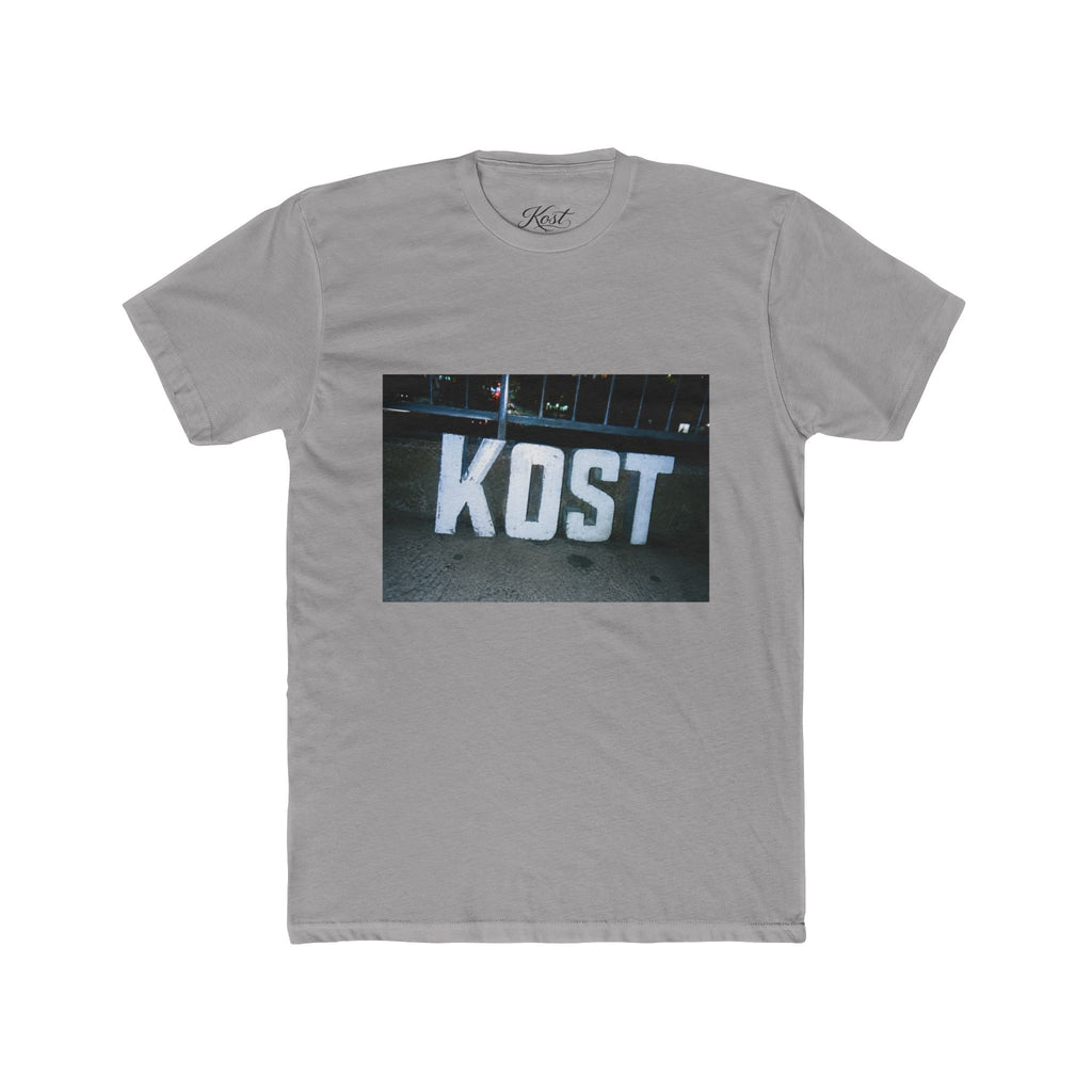 KOST Logo Graphic Tee — Vintage Street Sign Photo T-Shirt