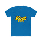 Kost Logo Tee — Retro Yellow Script Graphic T-Shirt