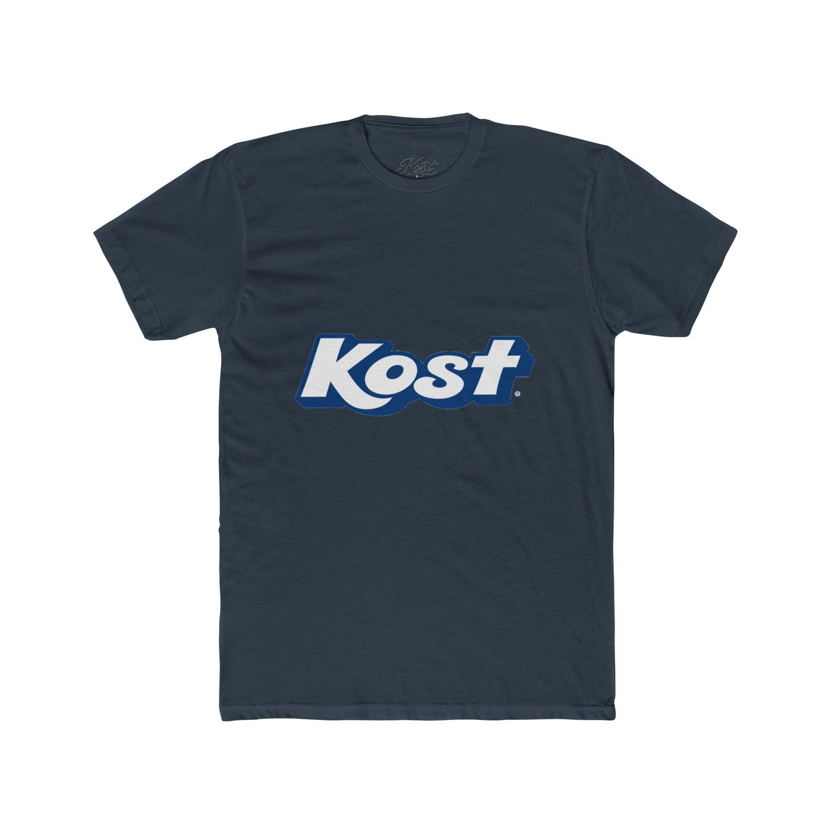 Kost Retro Logo Tee — Vintage Script Graphic T-Shirt