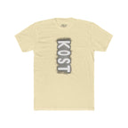 KOST Vertical Logo Tee — Grunge Vertical Graphic T-Shirt