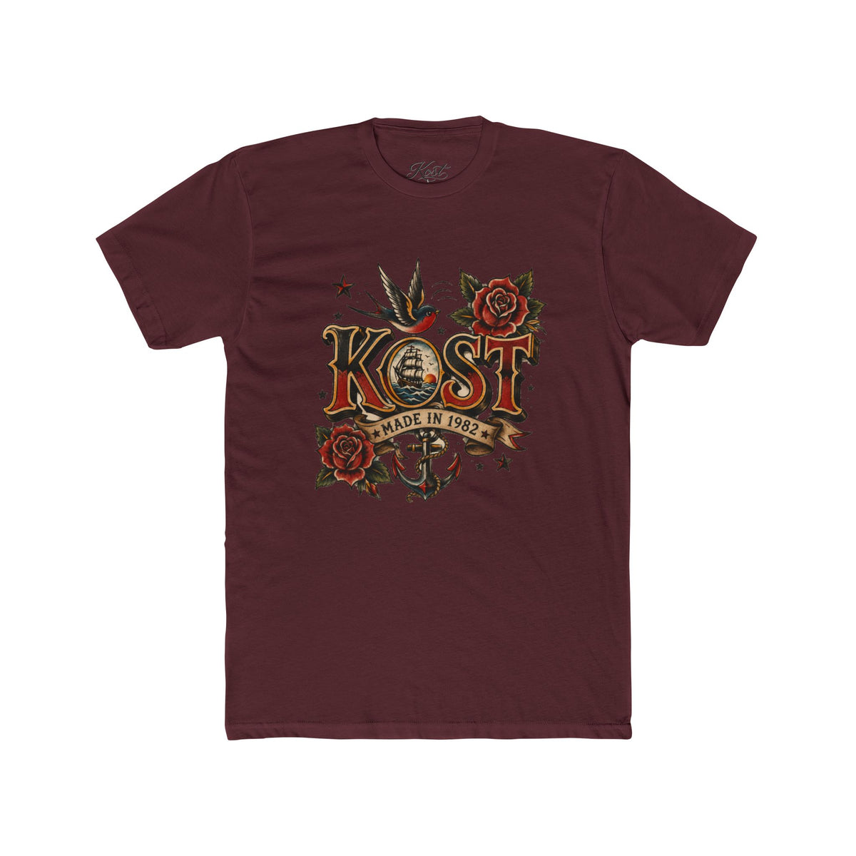 KOST Made in 1996 Vintage Rose Graphic T-Shirt