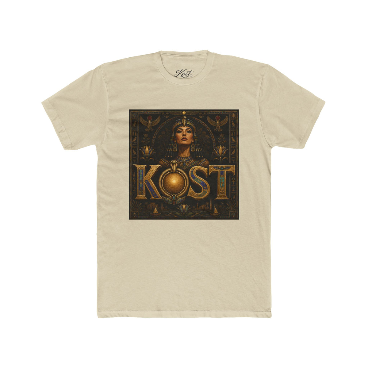 Kost Vintage Goddess Tee — Retro Art Deco Portrait T-Shirt
