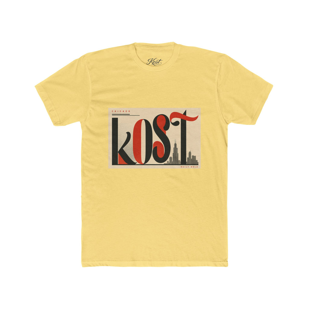 KOST Retro City Skyline Tee — Vintage Typography San Francisco Shirt