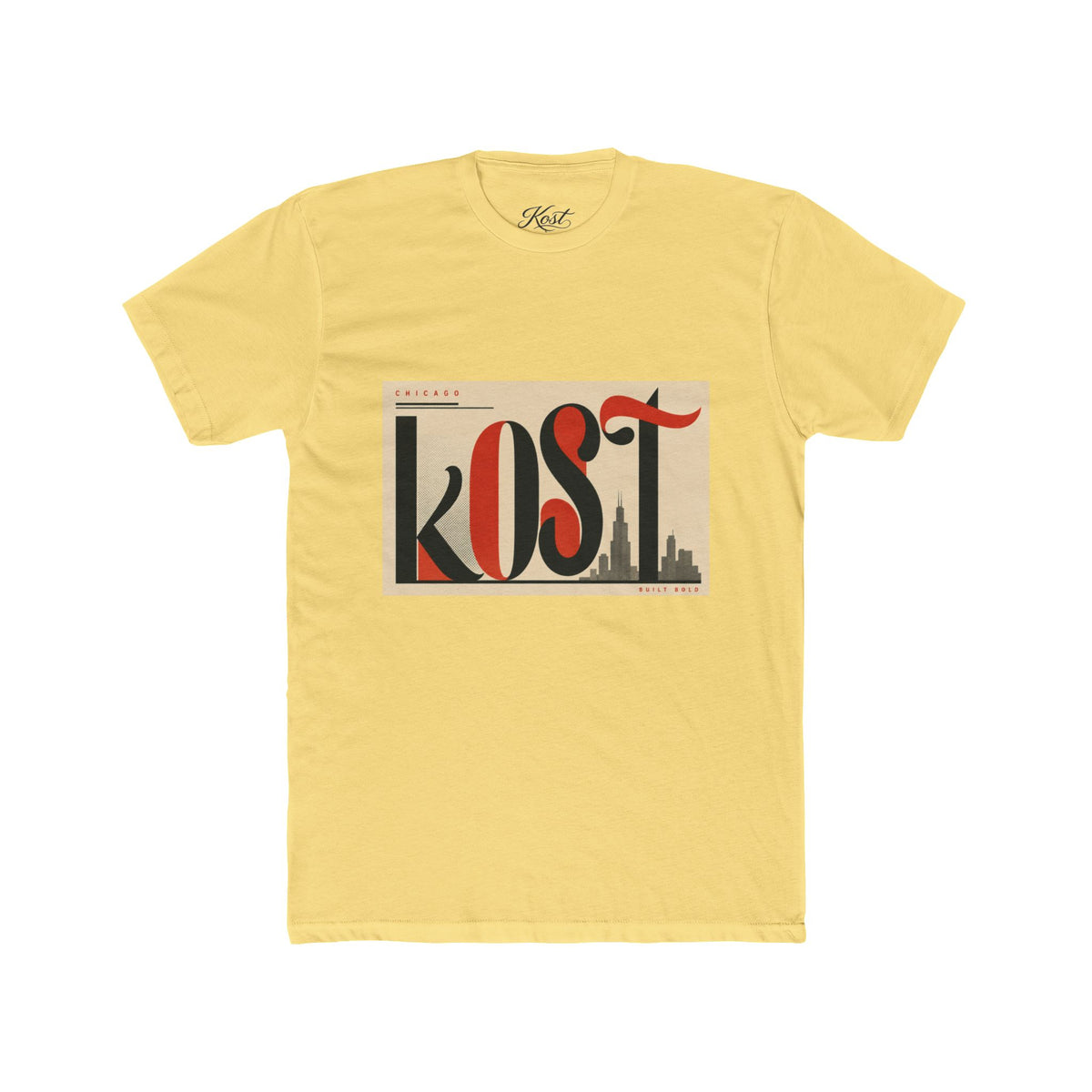 KOST Retro City Skyline Tee — Vintage Typography San Francisco Shirt