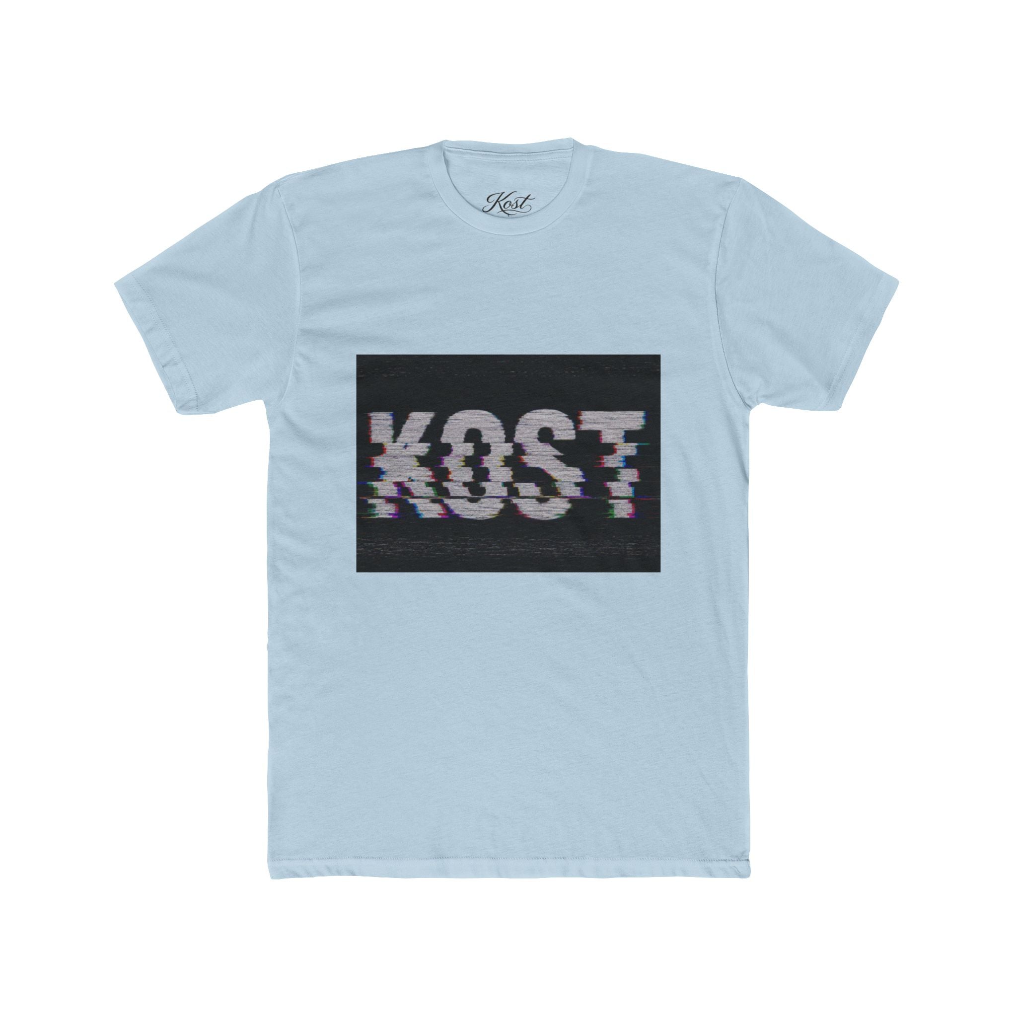KOST Glitch Logo Tee — Retro Vaporwave Graphic T‑Shirt