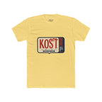 Kost Retro Speech Bubble Tee — "KOST" Vintage Radio Logo T-Shirt