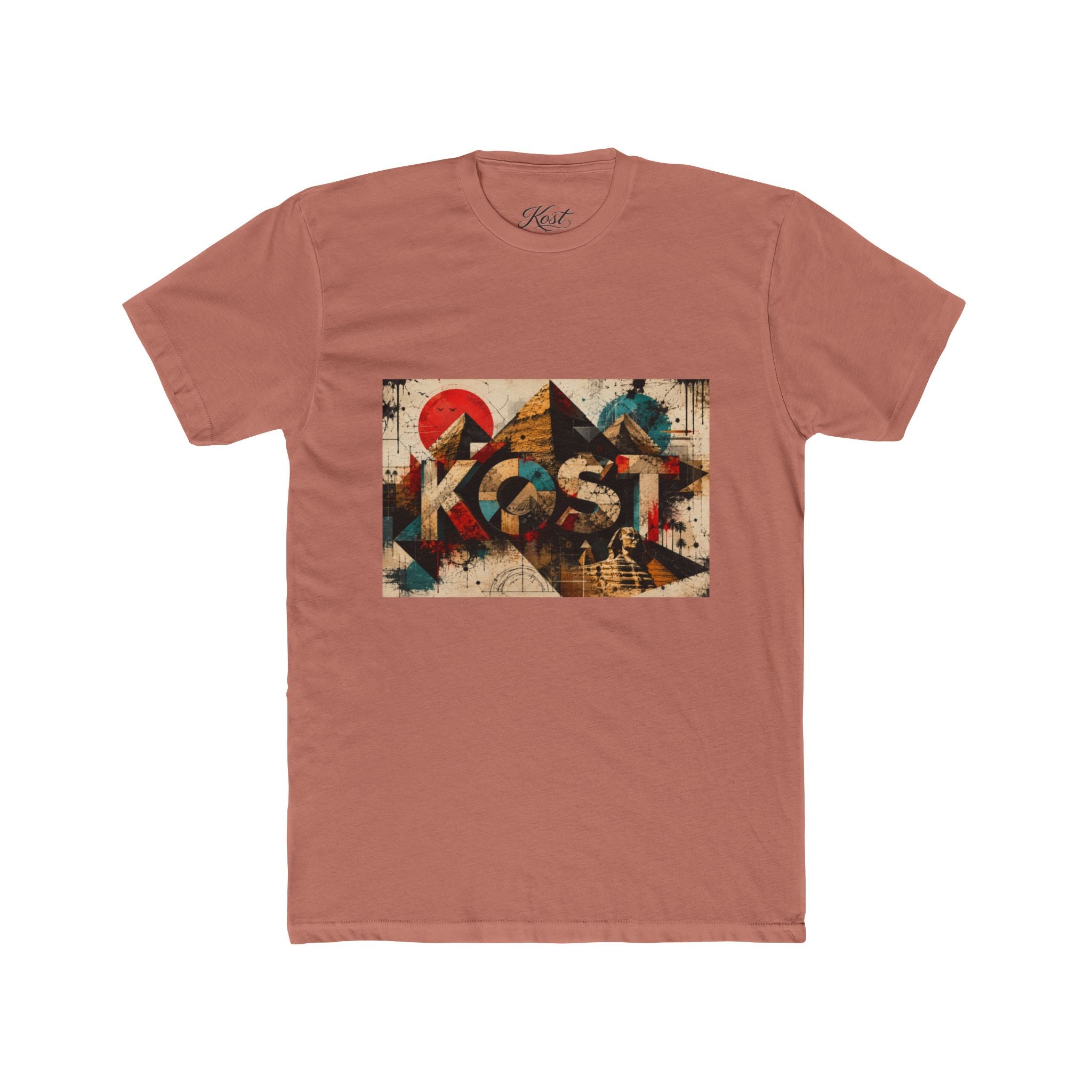 Retro Geometric 'Kost' Graphic Tee