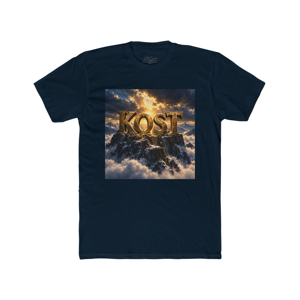 KOST Gold Logo Tee — Cloudscape Graphic T-Shirt
