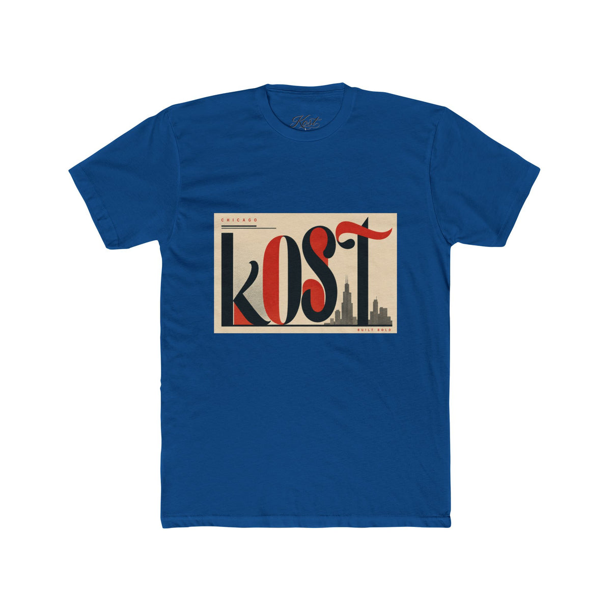 KOST Retro City Skyline Tee — Vintage Typography San Francisco Shirt