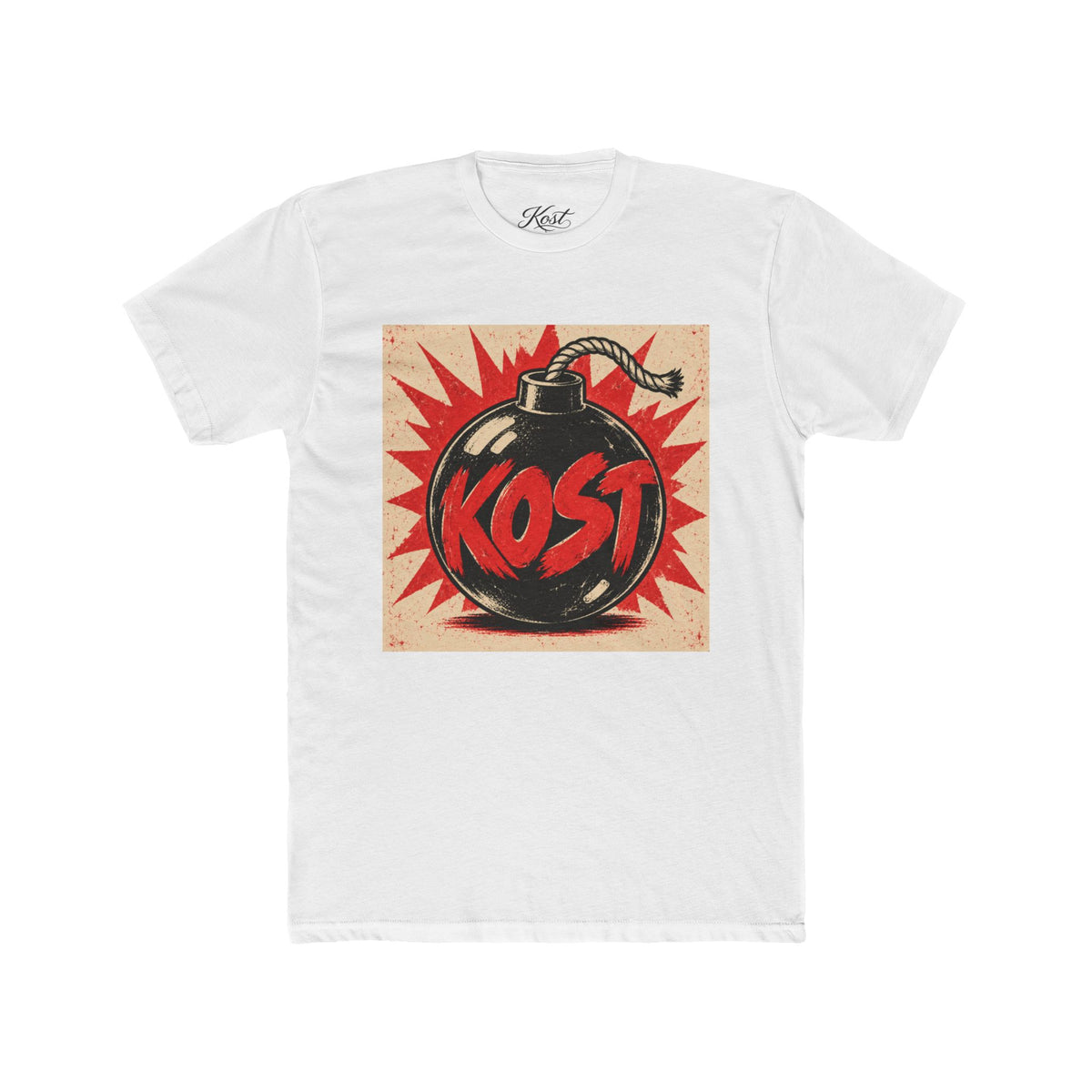 KOST Bomb Graphic Tee — Retro Explosive Band Shirt