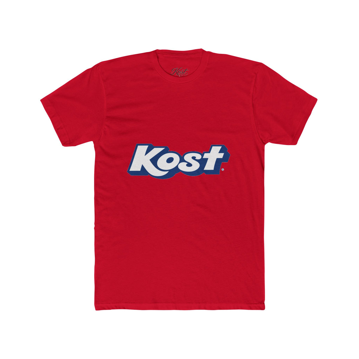 Kost Retro Logo Tee — Vintage Script Graphic T-Shirt