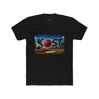 Baseball Graphic Tee — "KOST" Red Ball Field Design