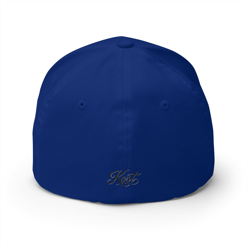 Embroidered 'Kost' Baroque Gold Logo Cap — Structured Closed-Back Hat