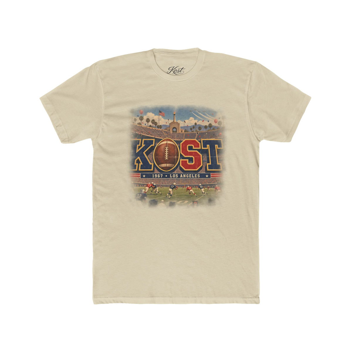 Costa Mesa Vintage Surf Tee — "COSTA" Retro Beach Graphic T-Shirt