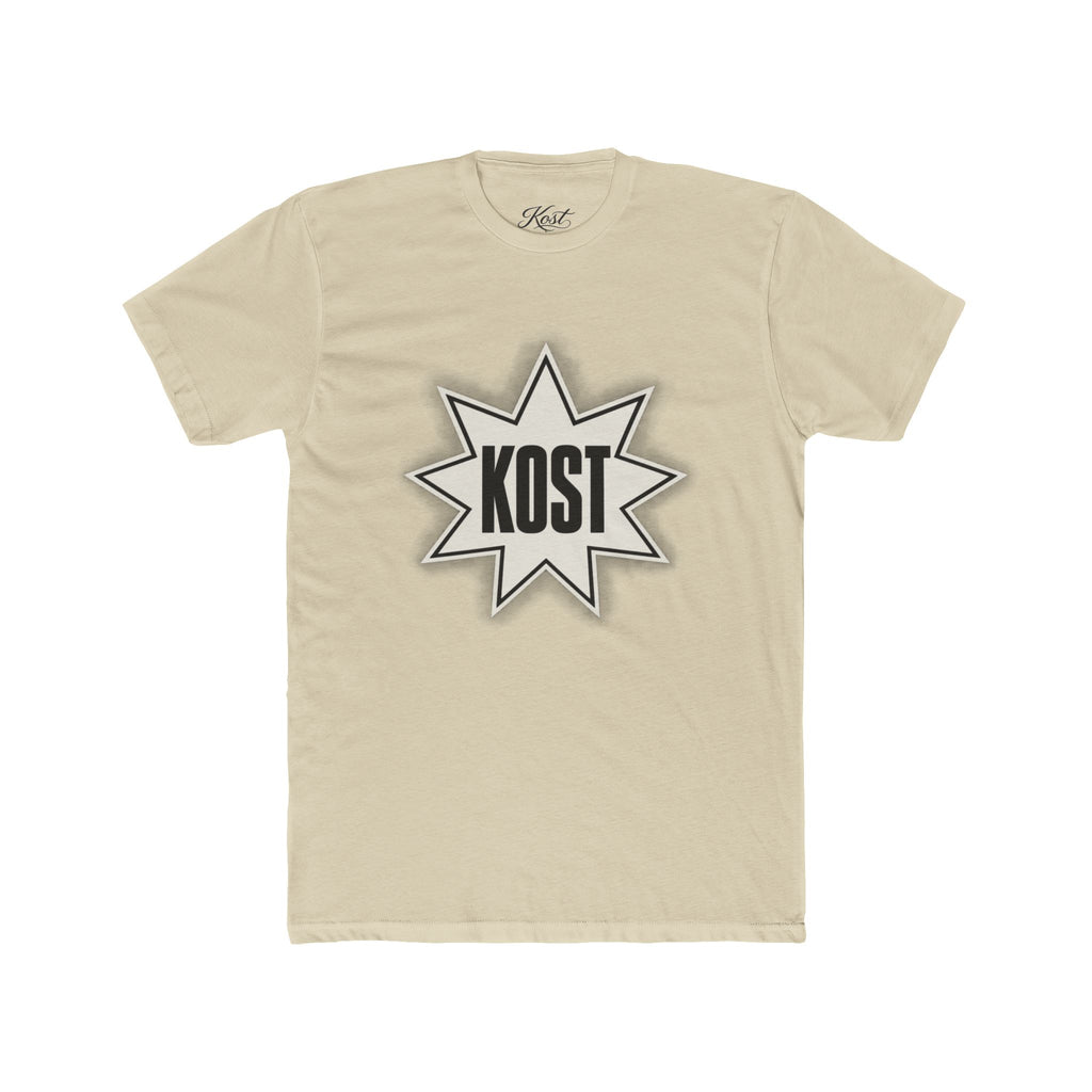 KOST Starburst Logo Tee — Vintage-Inspired Graphic Cotton T-Shirt