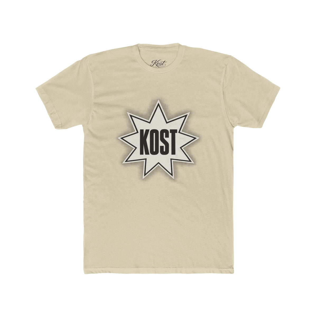 KOST Starburst Logo Tee — Vintage-Inspired Graphic Cotton T-Shirt