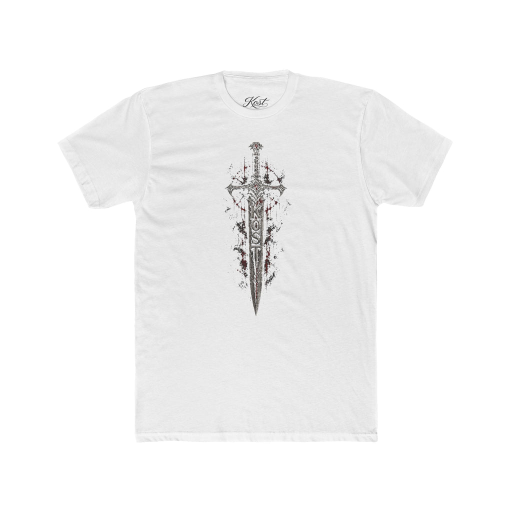 Gothic Sword and Chandelier Graphic T-Shirt