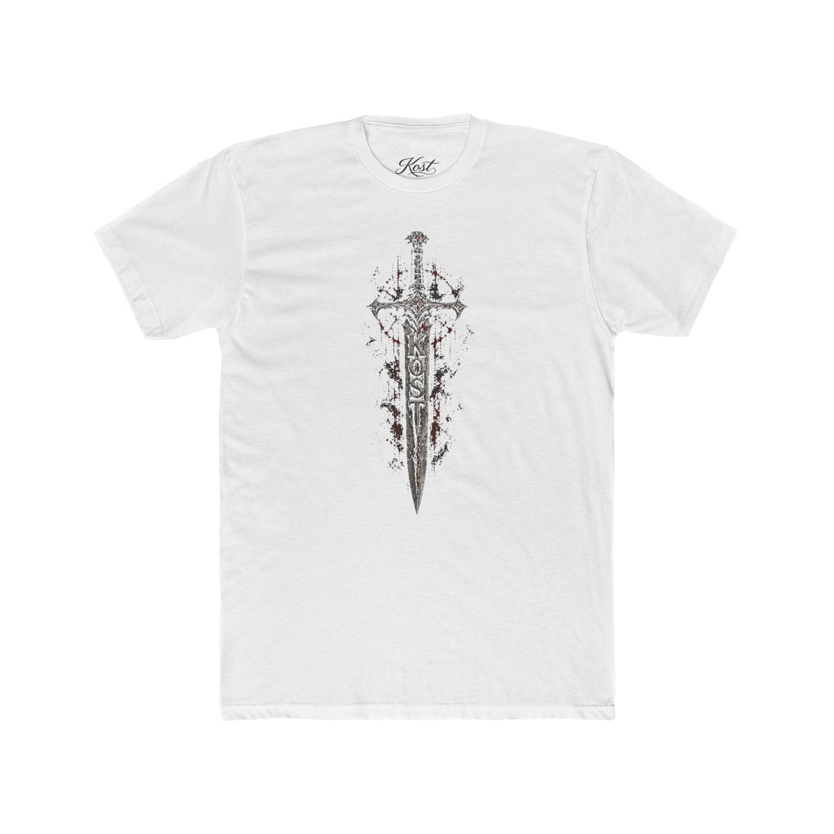 Gothic Sword and Chandelier Graphic T-Shirt