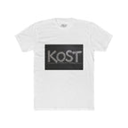 KOST Chalkboard Logo Tee — Vintage Chalk Graphic Cotton T‑Shirt