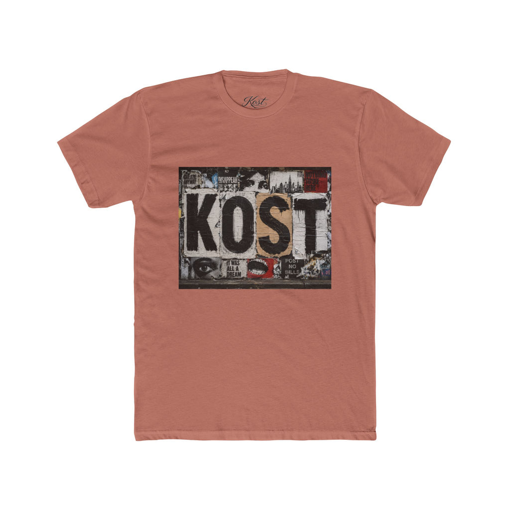 KOST Vintage Collage Tee — Retro Urban Graphic T‑Shirt