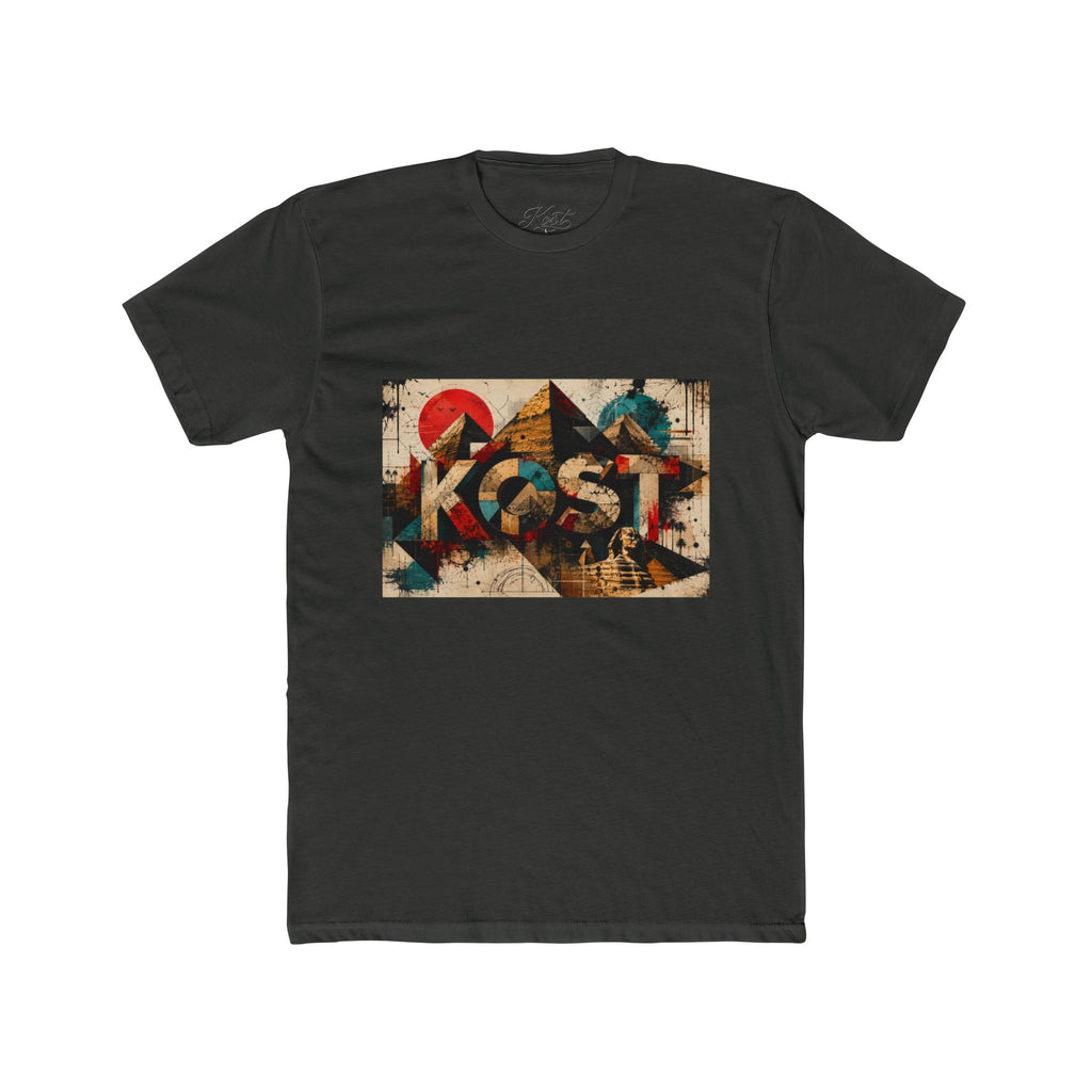 Retro Geometric 'Kost' Graphic Tee