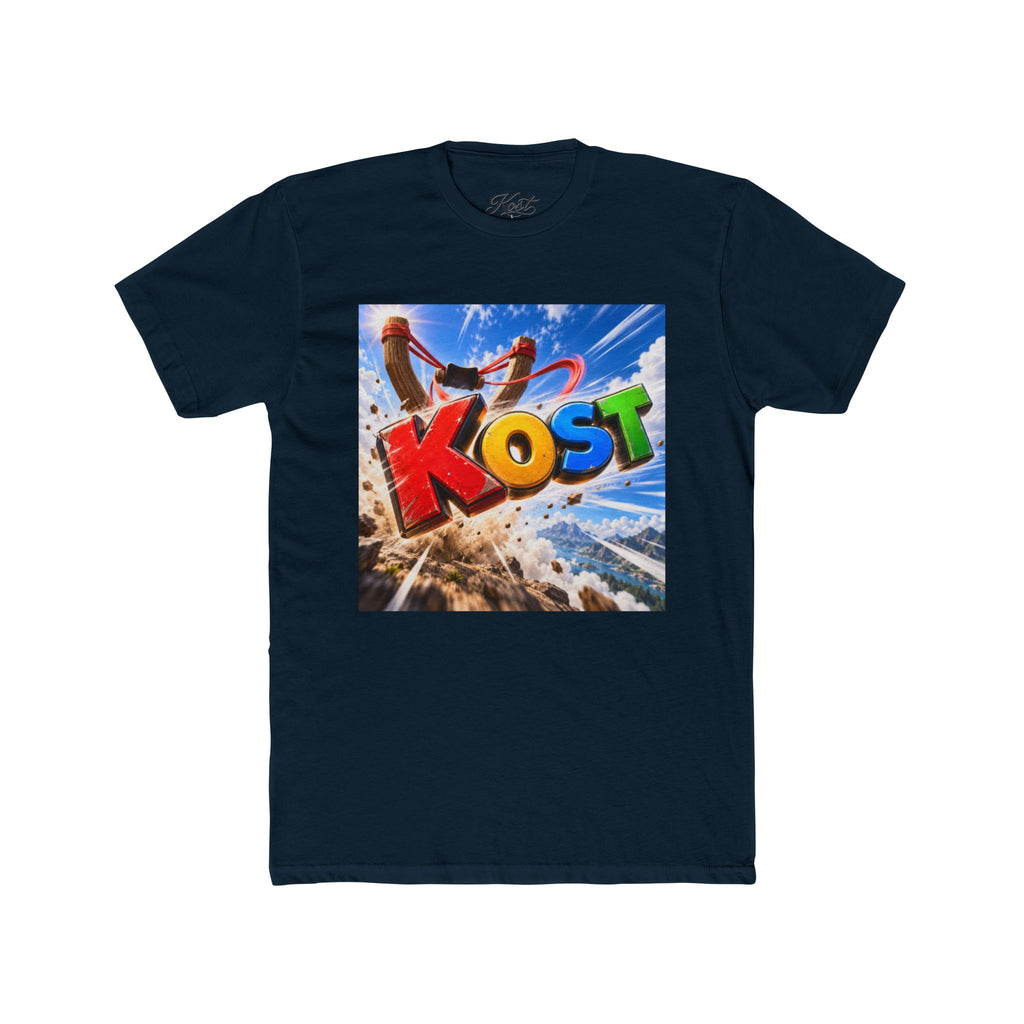 KOST Colorful Surf Graphic Tee — Beach Vibe Retro Logo T-Shirt