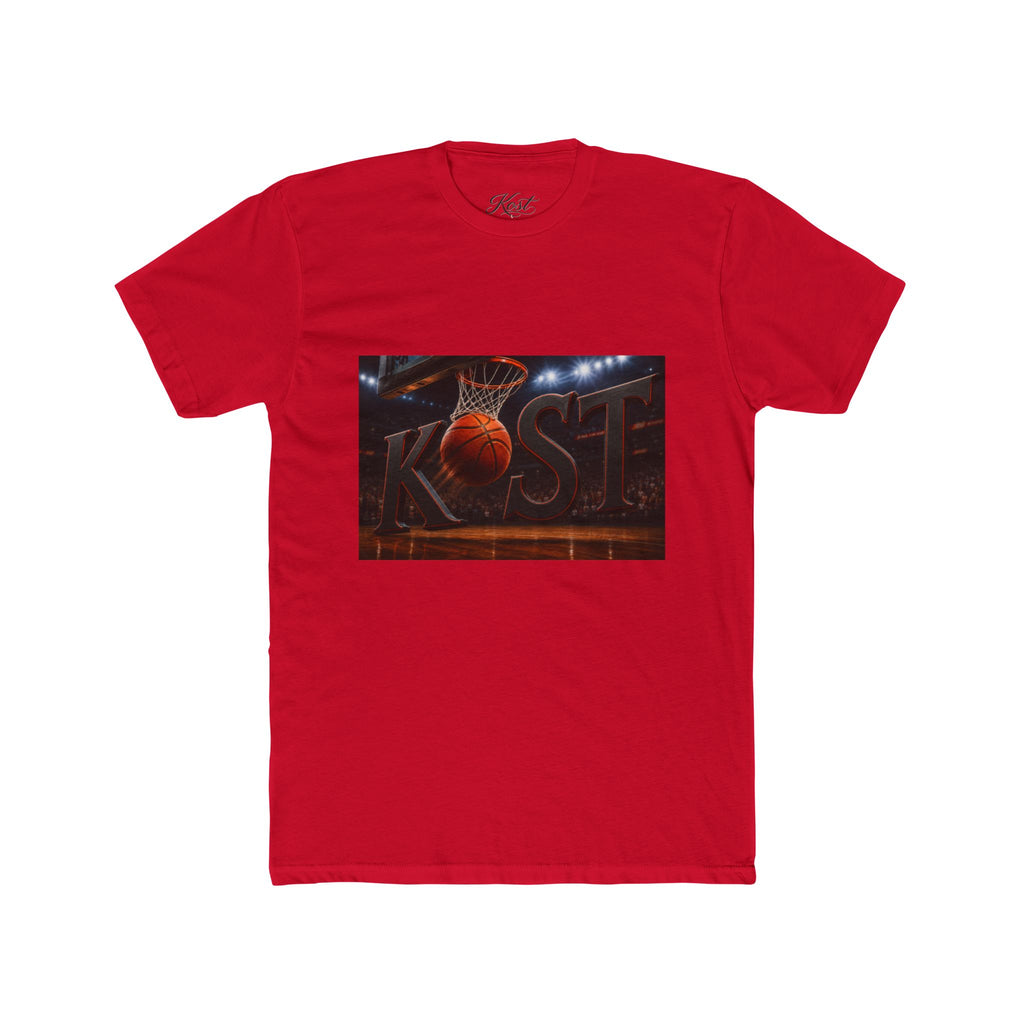 Basketball Hoop Graphic Tee — "Kobe" Dunk Design