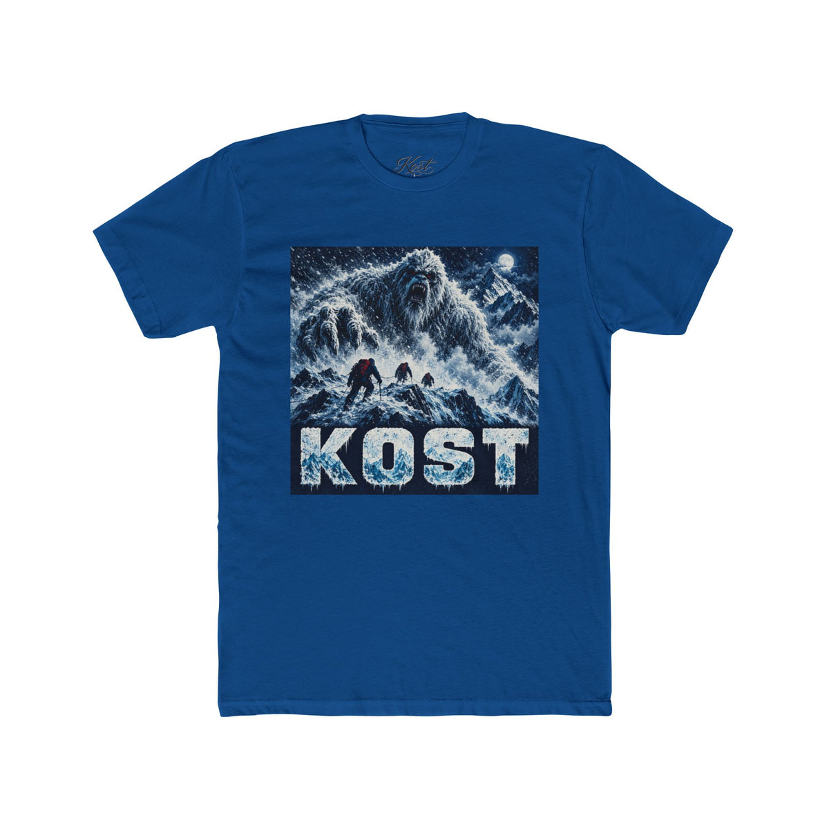KOST Surf Wave Crew Tee — Ocean Wave Graphic T-Shirt