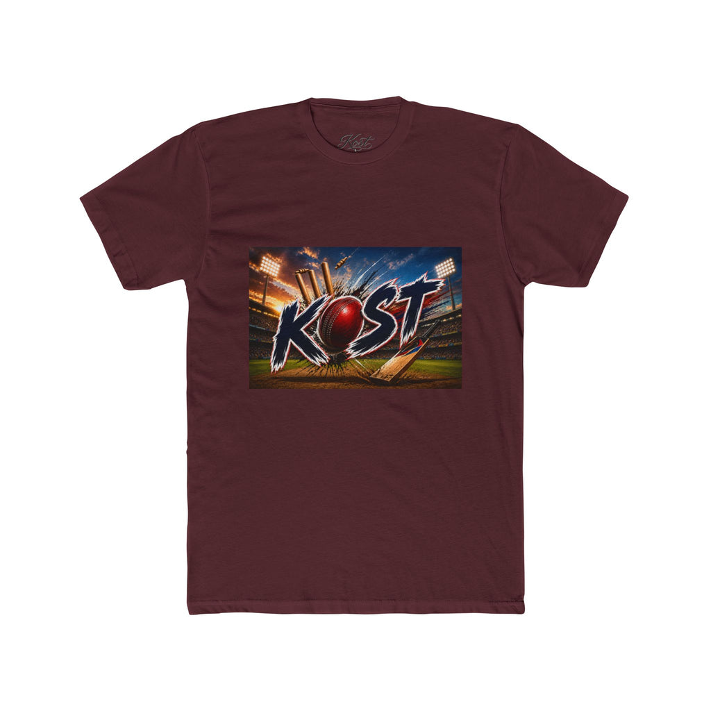 KØST Football Graphic Tee — Retro Stadium Logo Crewneck