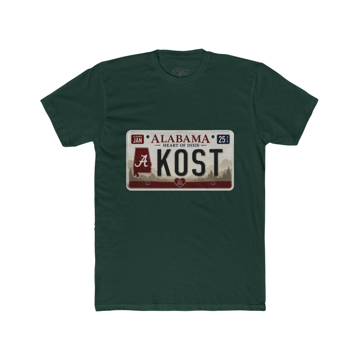 Alabama License Plate 'KOST' T-Shirt