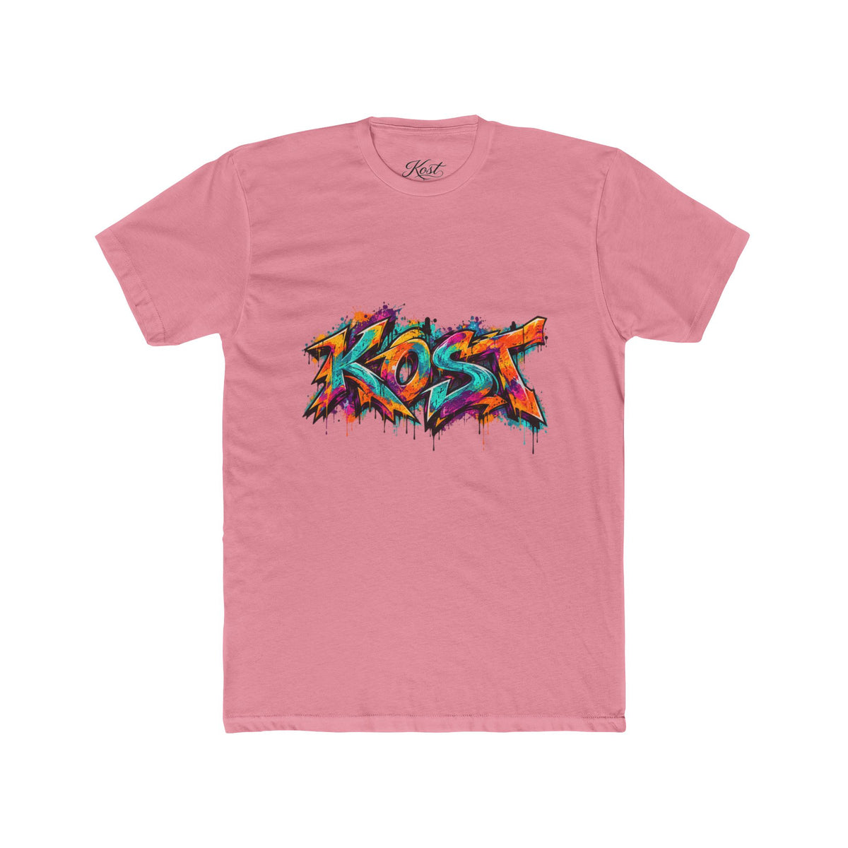 Graffiti 'Kost' Crew T-Shirt — Colorful Street Art Tee