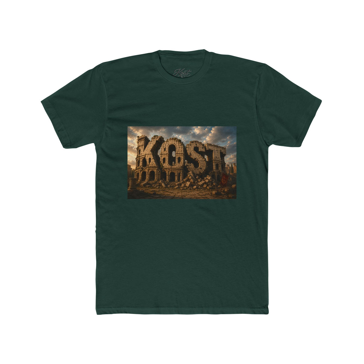 KOST Ruins Graphic Tee — Vintage Apocalyptic Urban Art T-Shirt