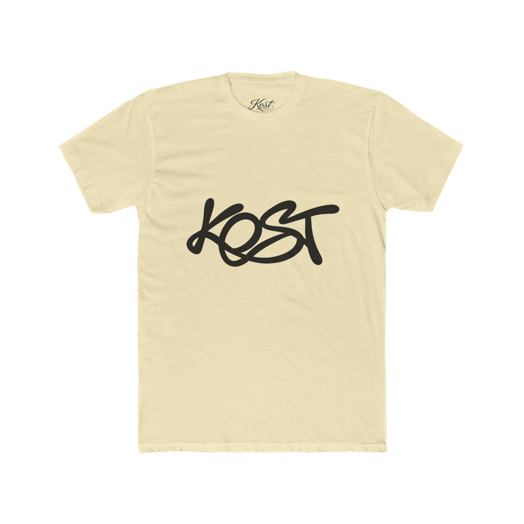 KOST Script Tee — Minimal Logo Graphic T-Shirt