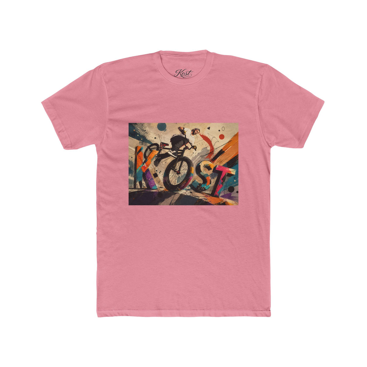 Lost BMX Street Art T‑Shirt — Graffiti Bike Graphic Tee