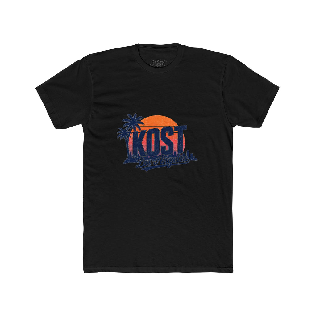 Los Angeles Sunset Tee — KOST Palm Tree Graphic