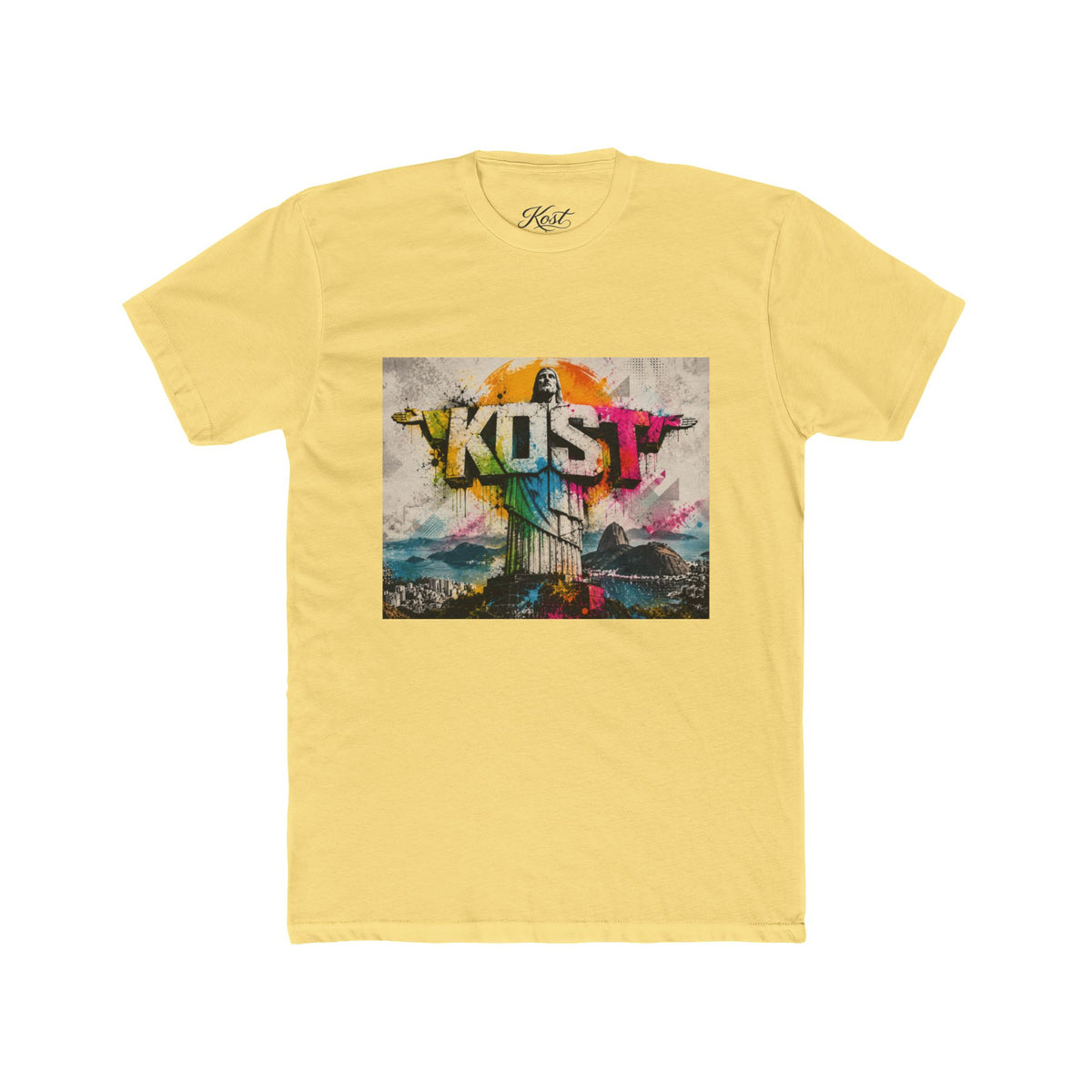 KOST Graffiti City T‑Shirt — Colorful Urban Skyline Tee