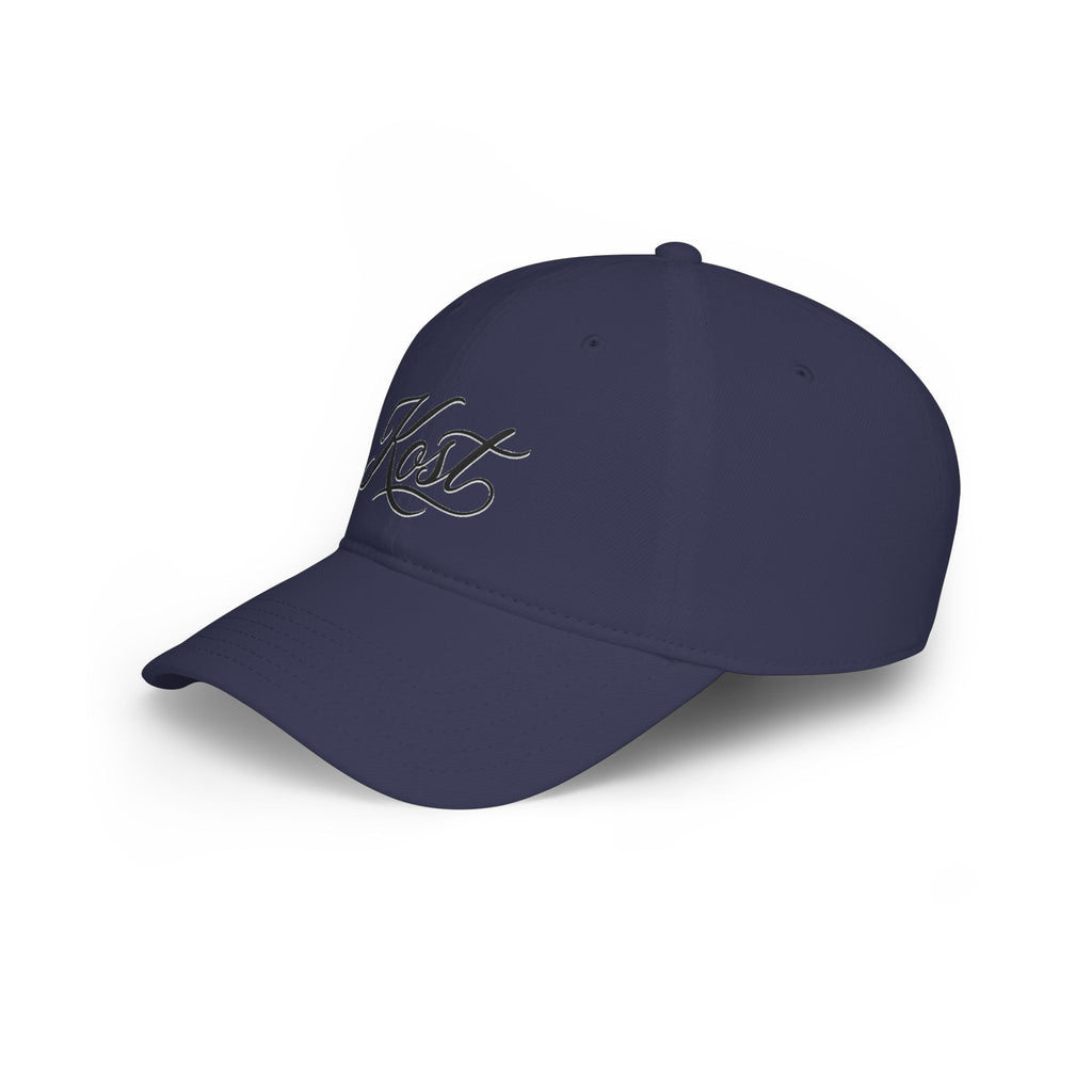 Kost Script Embroidered Baseball Cap — Classic Red Low-Profile Hat