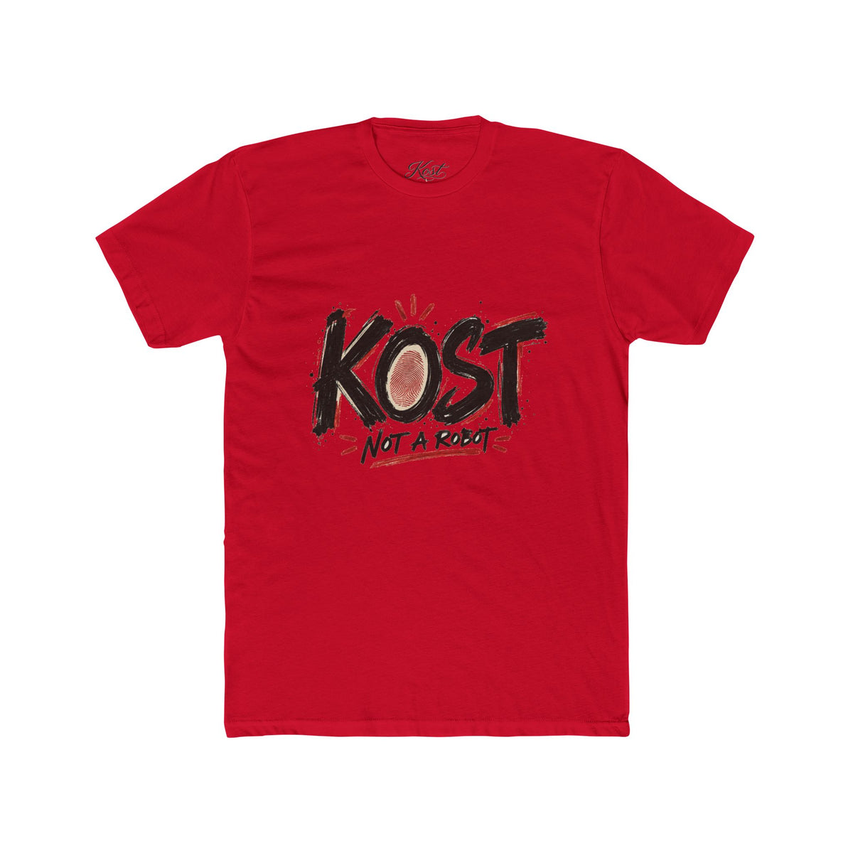 KOST “Not A Robot” Graphic Tee — Casual Streetwear T-Shirt