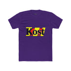 Kost Graphic Tee – Retro Yellow & Red Logo T-Shirt