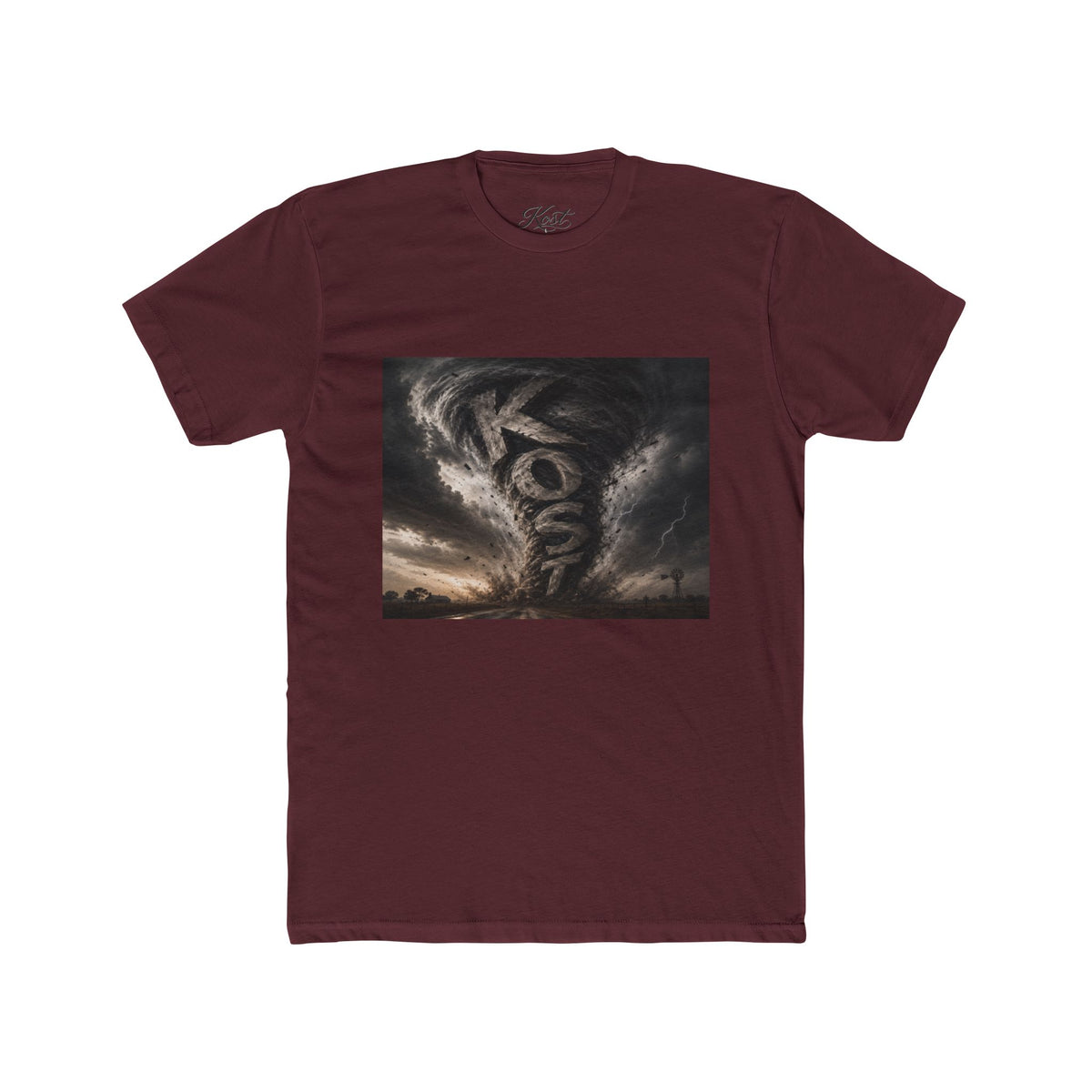 Surreal Storm Cloud Cotton Crew Tee