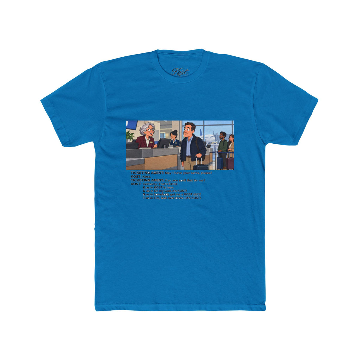 Unisex Cotton Crew Tee