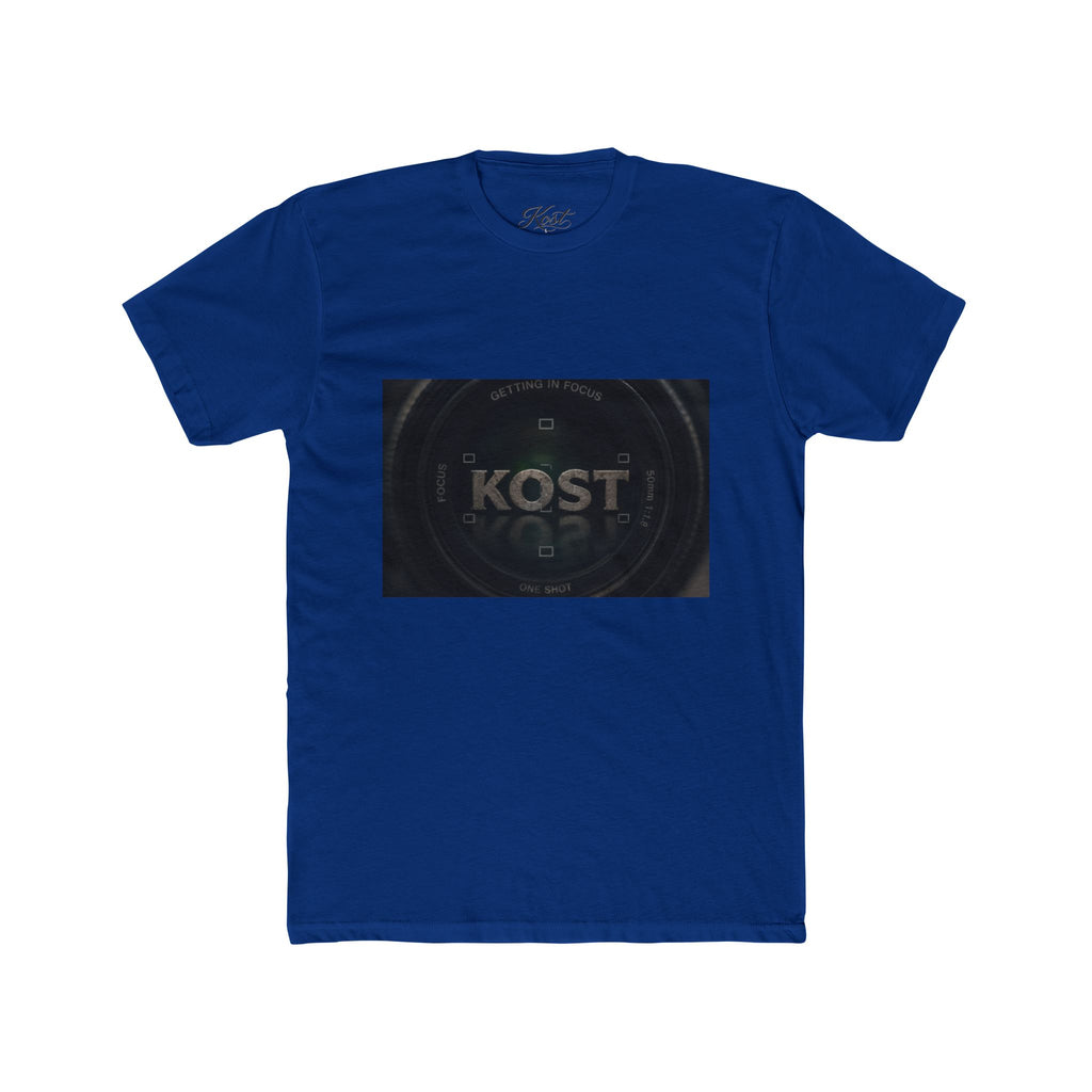 KOST Logo Tee — Minimalist Black Graphic Cotton T‑Shirt
