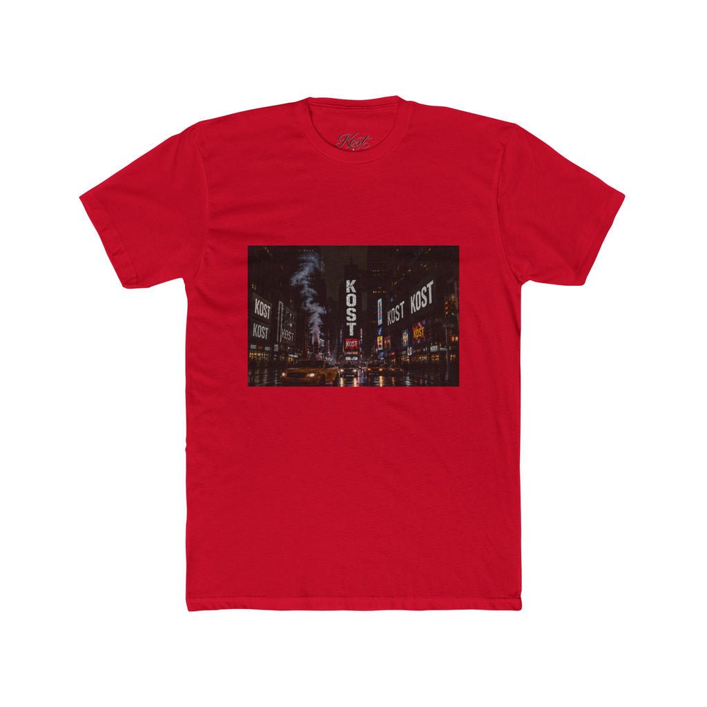 City Nightscape Tee — 'Lost' Neon Street Photography Shirt