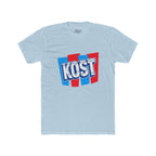 Kost Retro Logo T-Shirt — Red & Blue Graphic Crew Tee