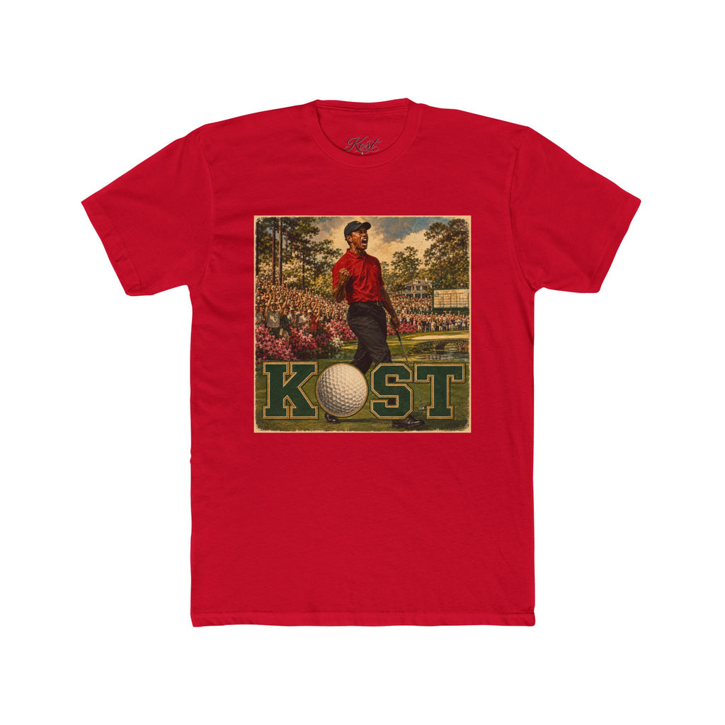 Golf Vintage Poster T-Shirt — KOST Retro Golfer Graphic Tee