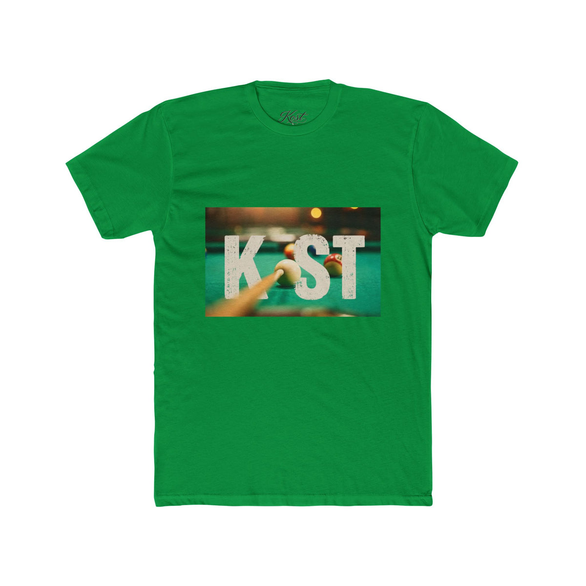 KST Pool Vibes Graphic Tee — Retro Vacation Photo Shirt